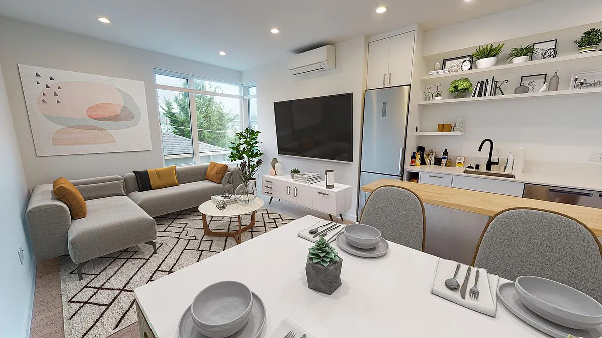 Optionally furnished common areas! Common areas can come beautifully furnished by our in-house design team for an additional fee. - 3640 Interlake Ave N #B