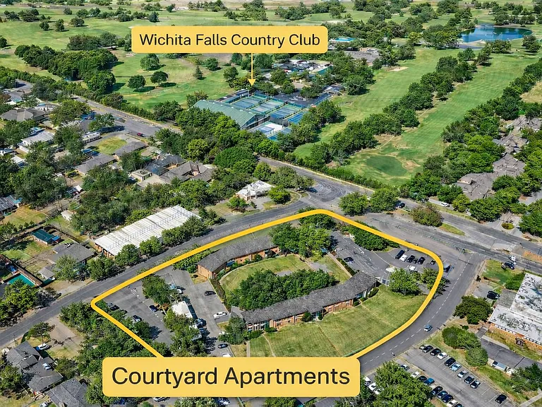 Prime location across from Wichita Falls Country Club in a quiet, established neighborhood.