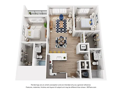 Floor plan The Miami