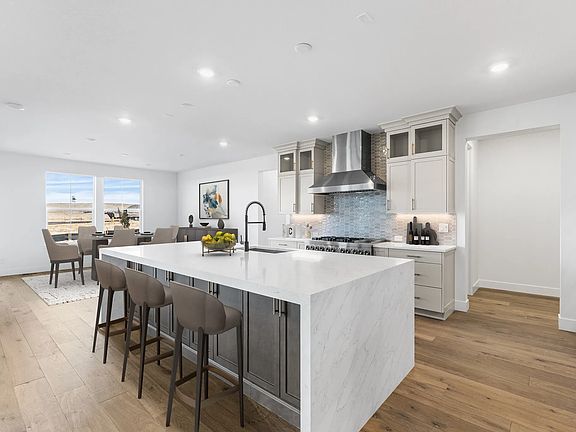 Homesite 3707 Kitchen Dining - Virtually Staged