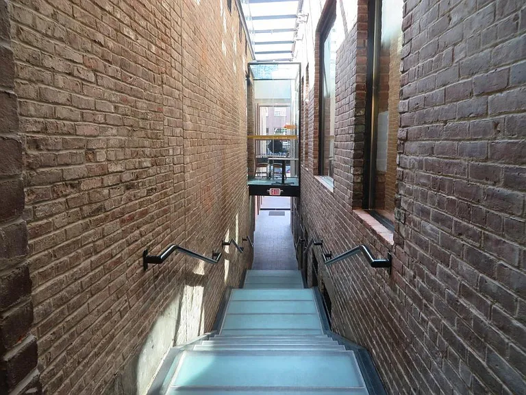 Rear access from Parking Deck