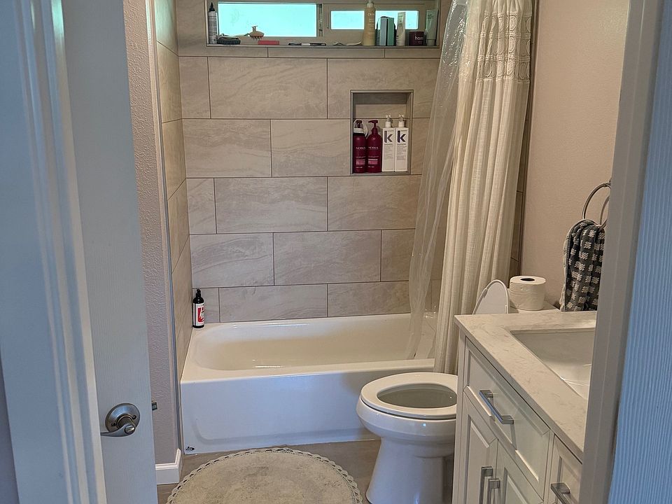 Primary upstairs bathroom - can be accessed from hallway and from bedroom #1.