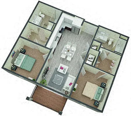 Floor plan Castor