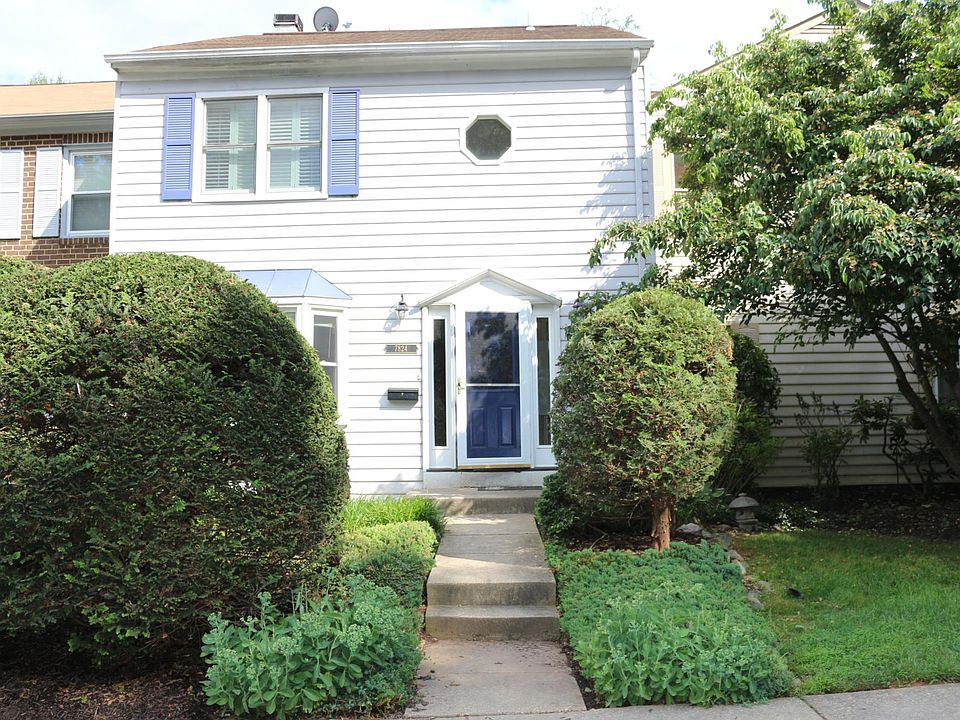 Front View of Townhome