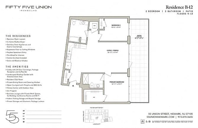 Floor plan B-121