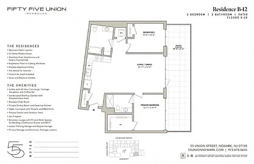 Floor plan B-121