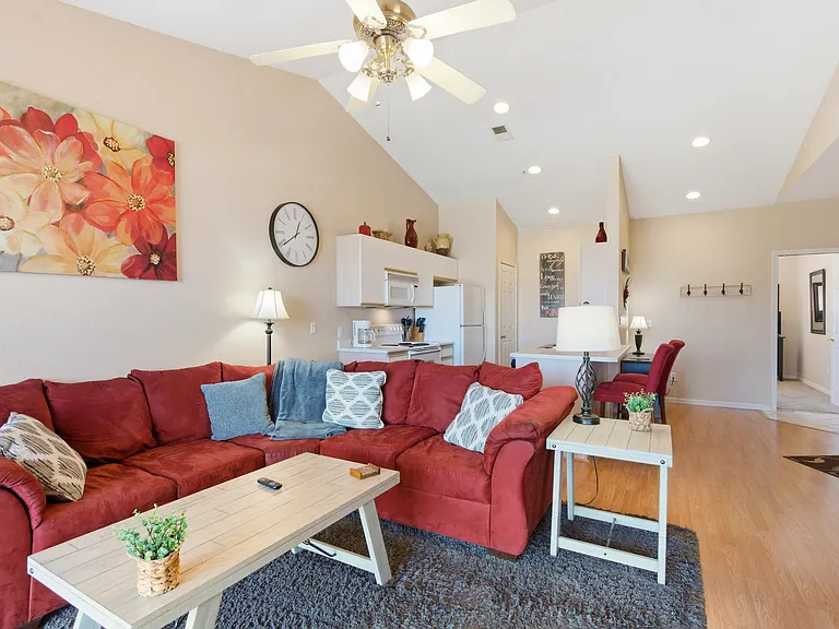 Fully furnished living area