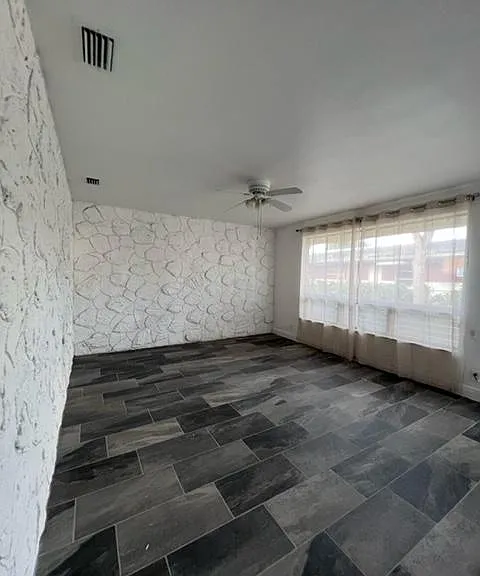 Living Room with large windows