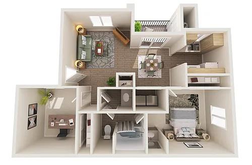 Floor plan B1