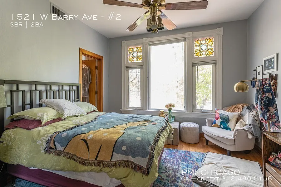 Lovely Apt 3bed/2 Ba, Hardwood, Updated Kitchen, Ss Apps, El — Photo 3