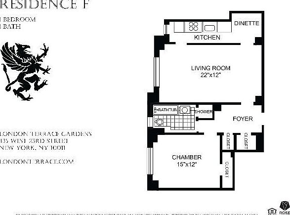 2nd image of 445 W 23rd St APT 9F