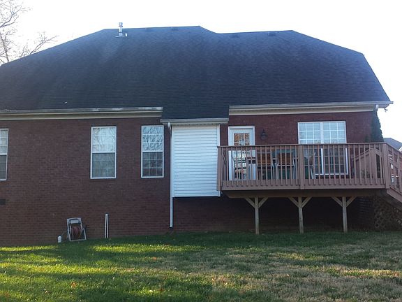 Large fenced back yard