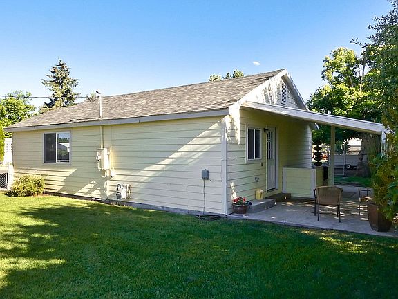 North side of house