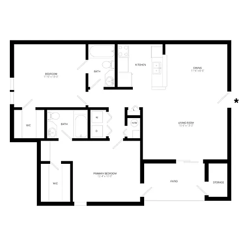 Floor plan Amber