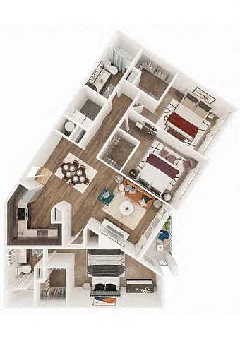 Floor plan C1-1