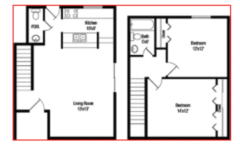 Floor plan B2