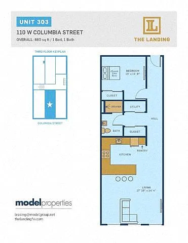 Floor plan 303