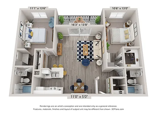 Floor plan B2