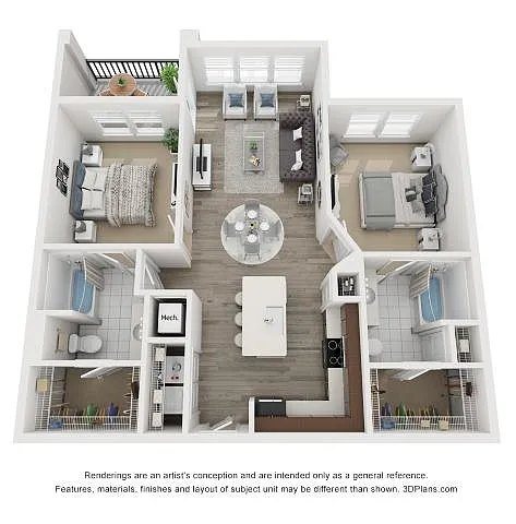 Floor plan Boca