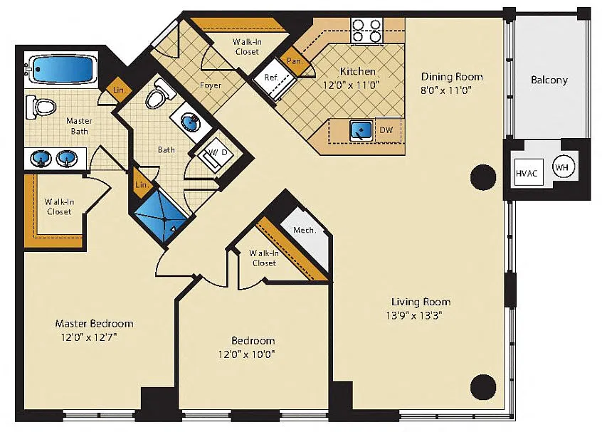 Floor plan Salerno