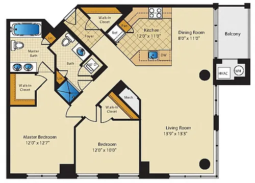 Floor plan Salerno