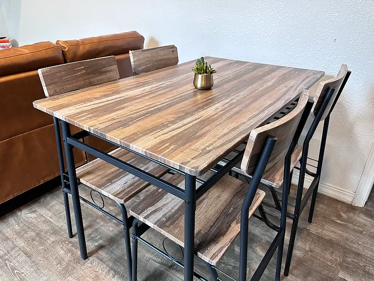 Living Room with Dining Table