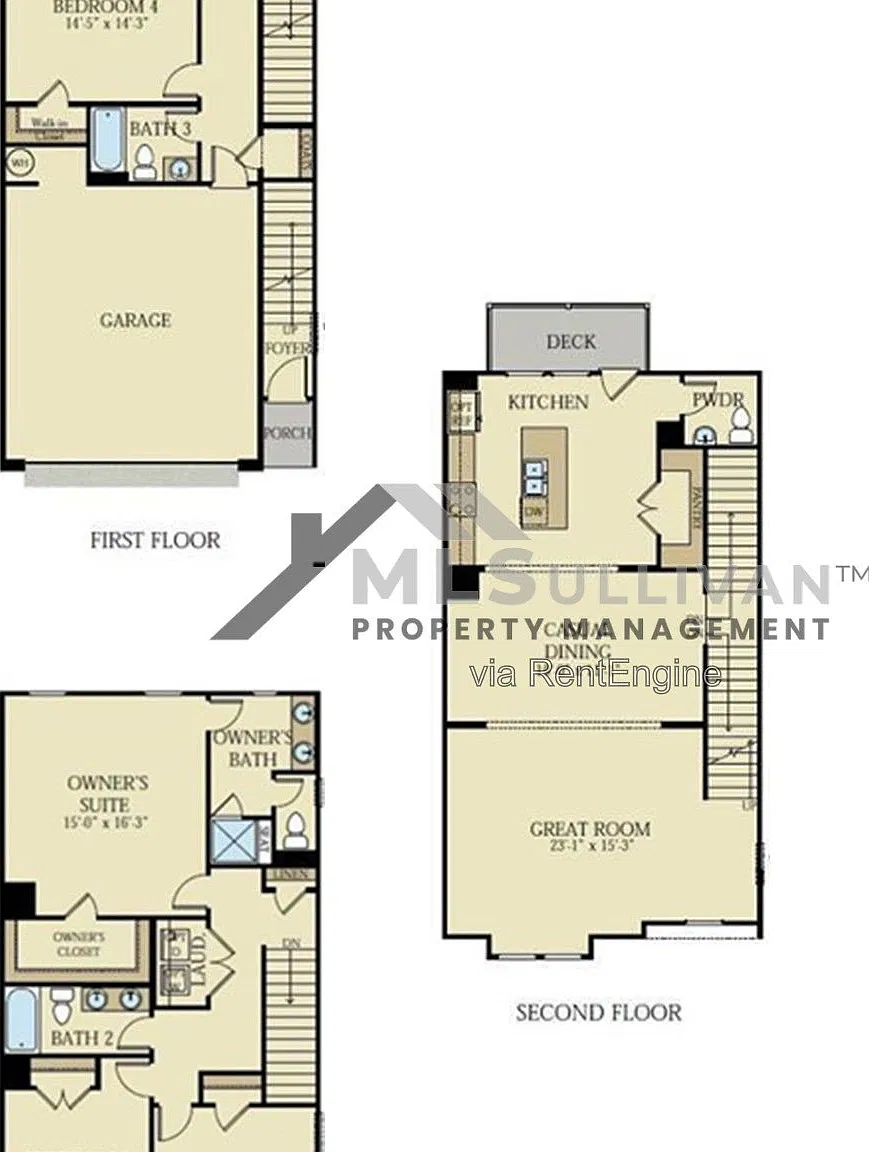 4 bed, 3.5 bath, 2557 sqft, $2,200 — Photo 2
