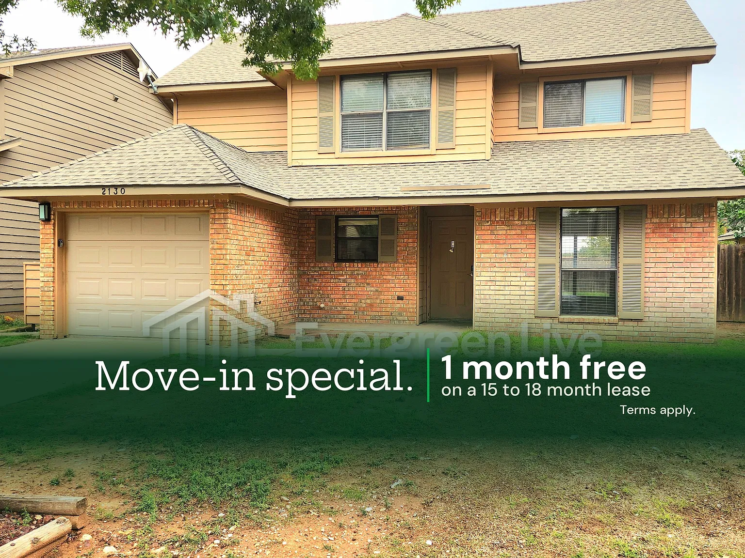 4 bed, 2.5 bath, 1890 sqft, $1,245 — Photo 1