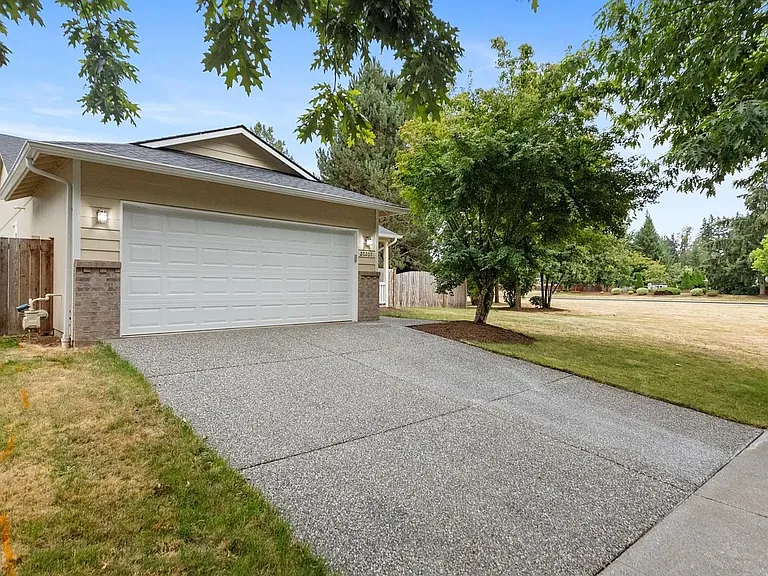 Garage and Driveway