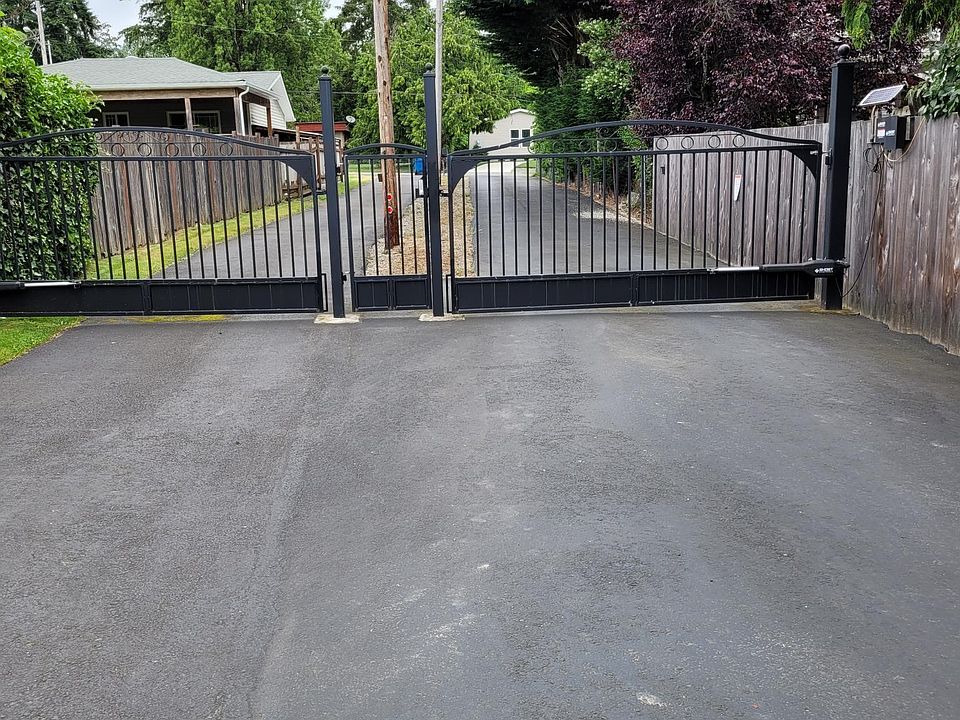 Gated entrance
