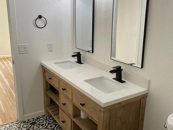 Master Bath with Dual Vanities