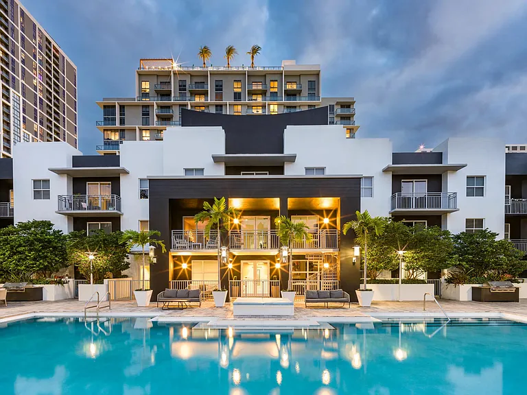 Take in the beautiful sunsets of Miami, FL at one of the two roof-top pools at Modera Douglas Station.