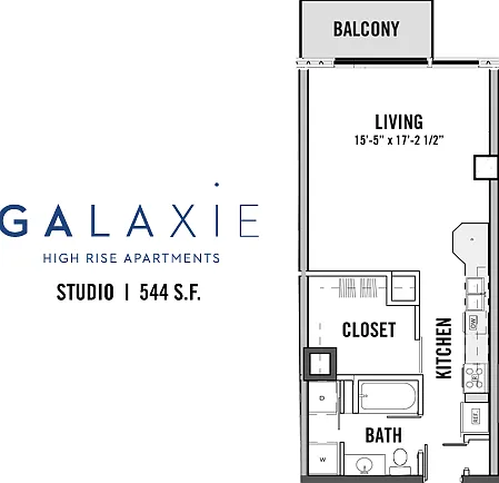 Galaxie High Rise Apartments — Photo 2