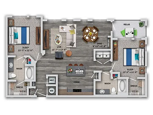 Floor plan C6