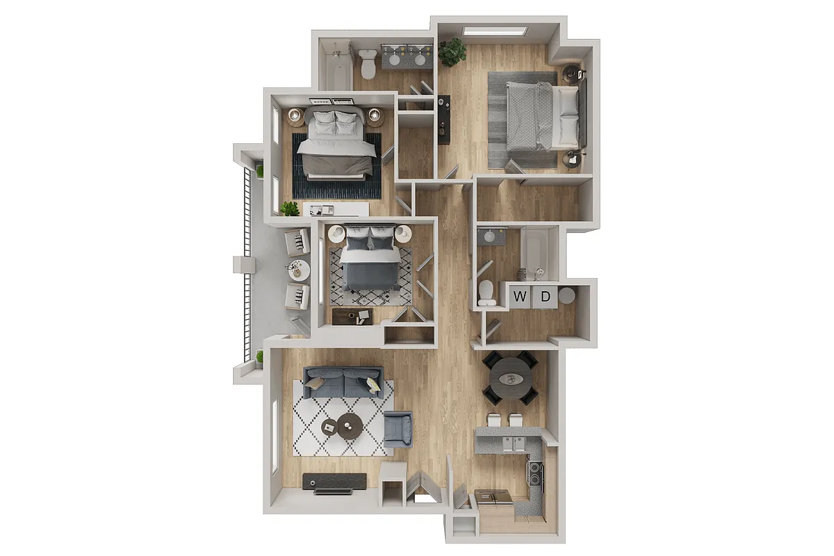 Floor plan Juno - Renovated