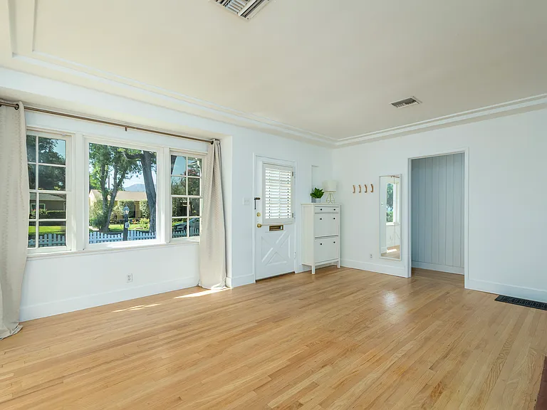 Living room and main entrance