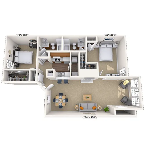 Floor plan Winslow