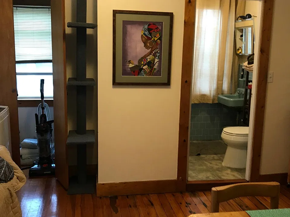 Living room and big closet
