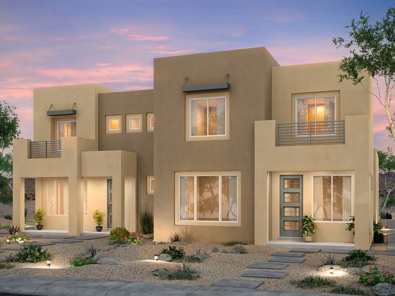 The Ocotillo home has the option for a contemporary or traditional exterior designs with modern colo
