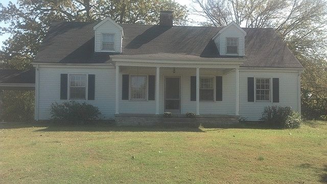 The front of the home.