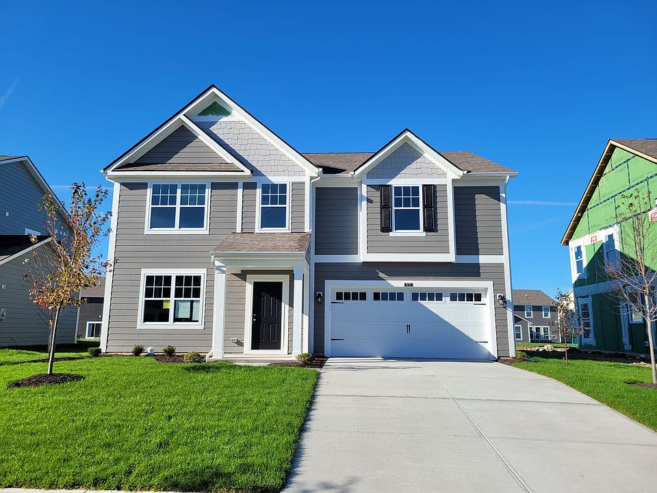 Brand New House - Front Elevation. 
Move-in ready. Just closed on November 3rd.
