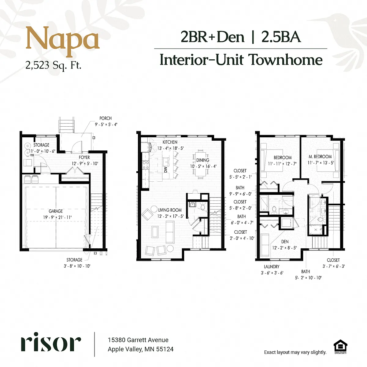 Floor plan Napa