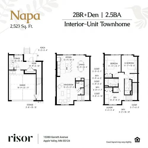 Floor plan Napa