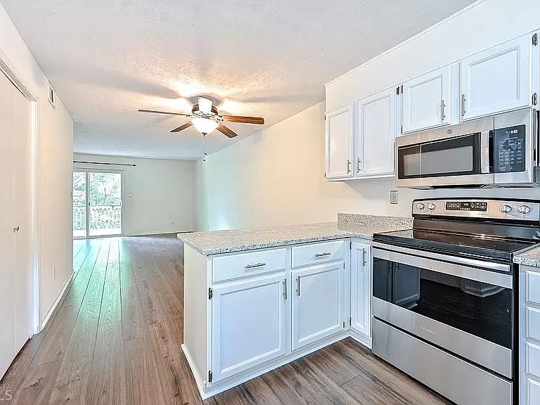 living room from kitchen