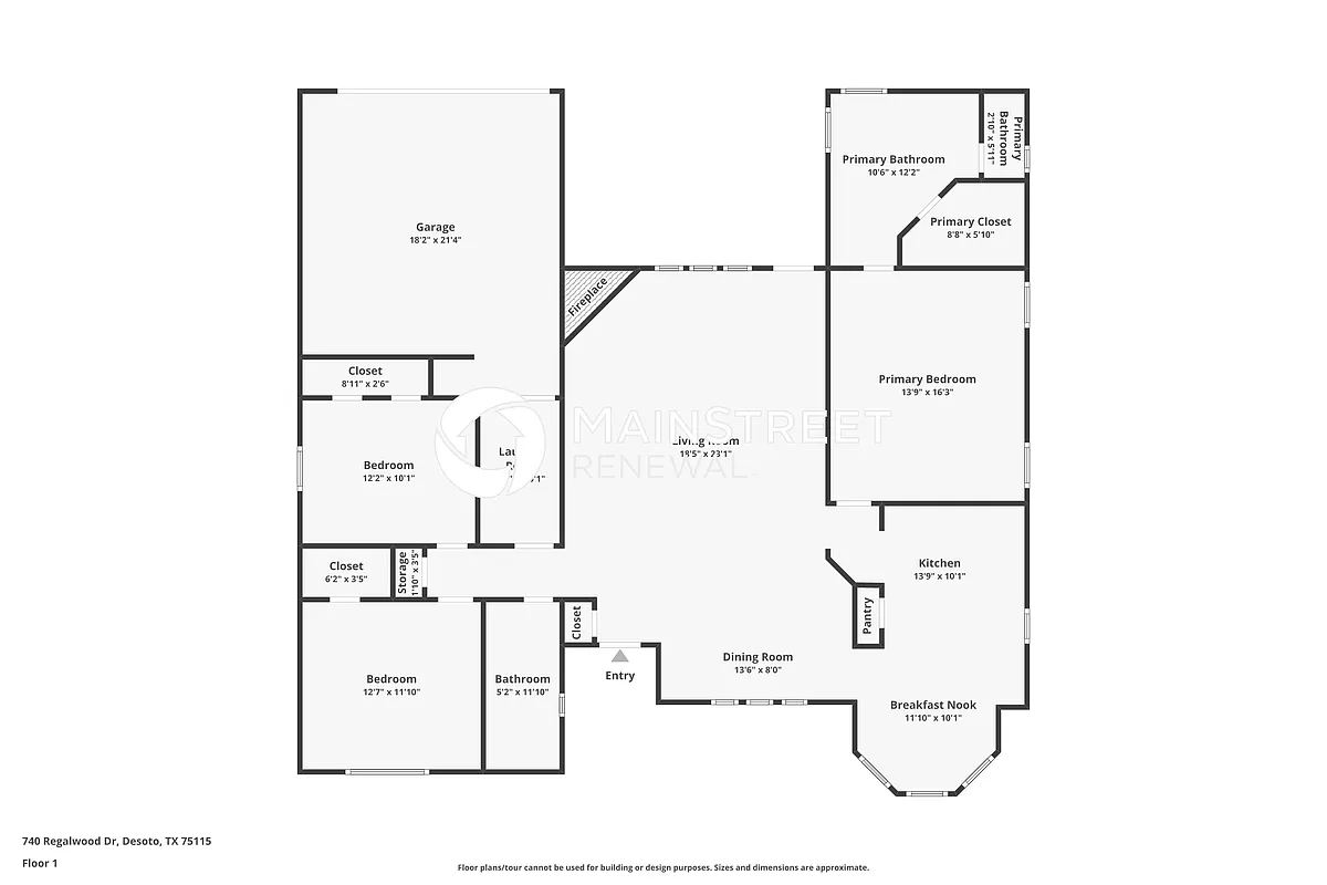 Floor Plan - 740 Regalwood Dr