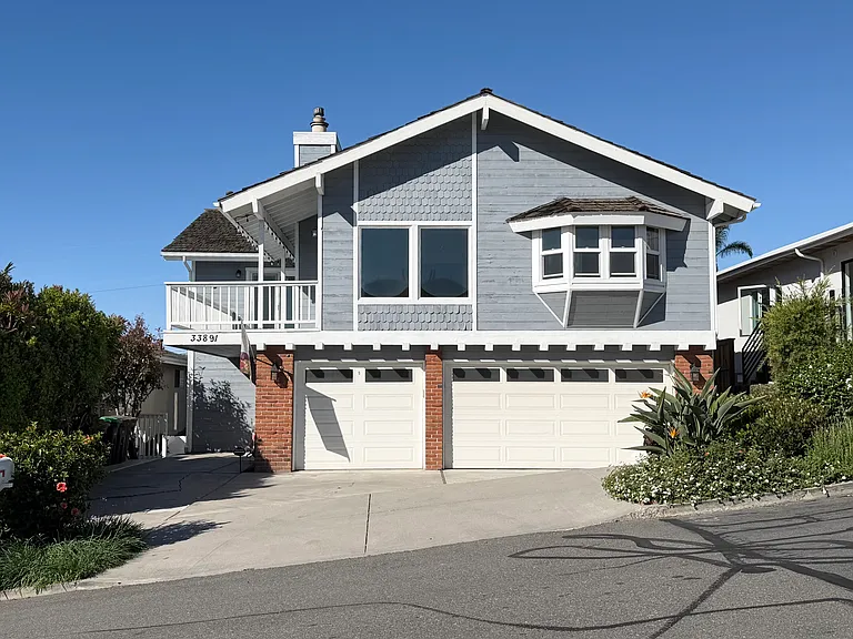 Unit A is the front unit, with an ocean view deck and two car garage!