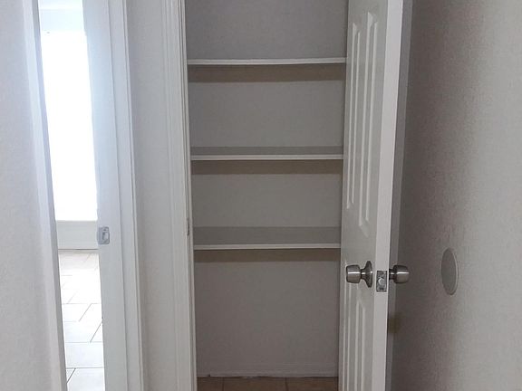 Hallway linen closet