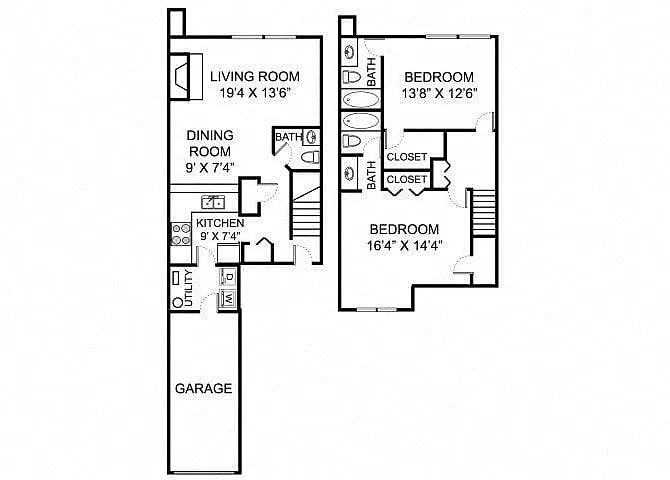 Floor plan B2TH