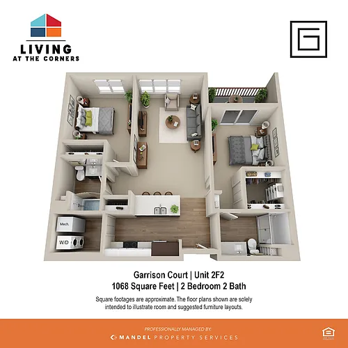 Floor plan 2F2