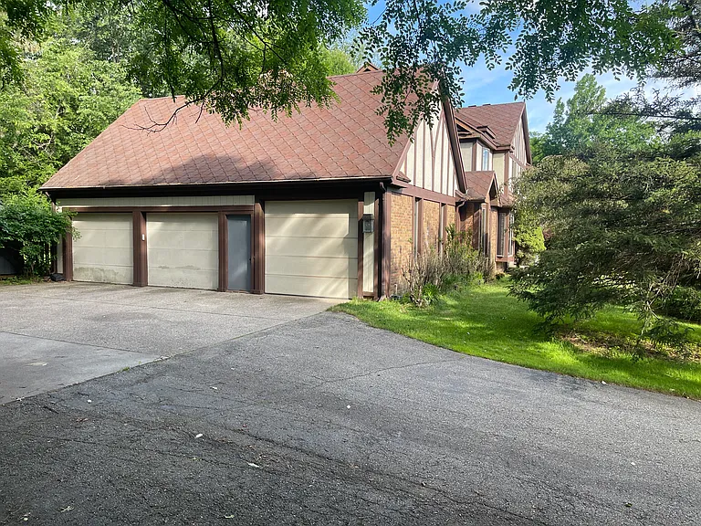 Three cars garage